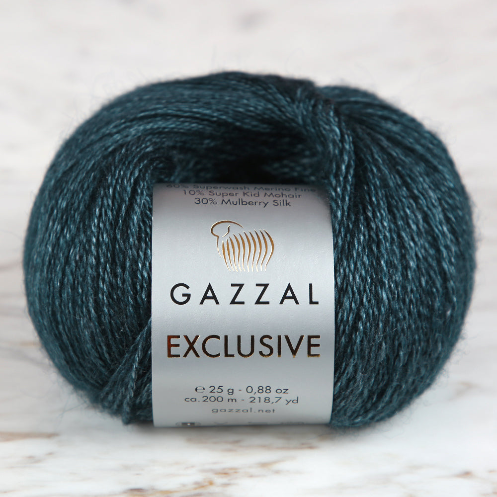 Gazzal Exclusive Hand Knitting Yarn, Green - 9902