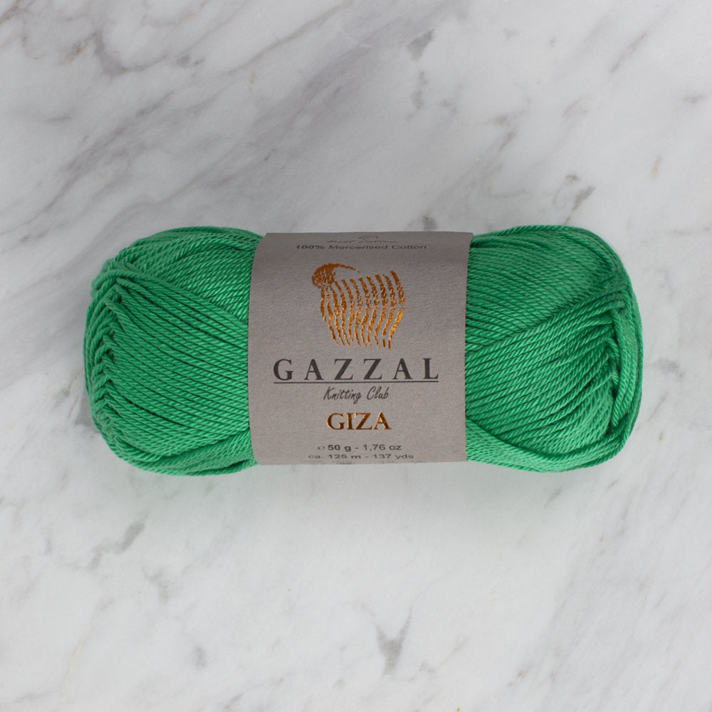 Gazzal Giza Yarn, Green - 2460