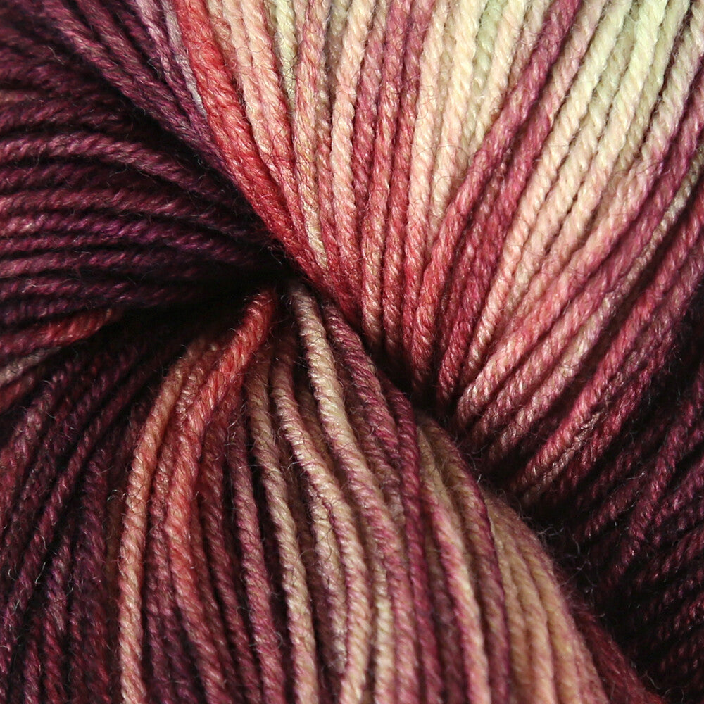 Gazzal Happy Feet Knitting Yarn, Variegated - 3260
