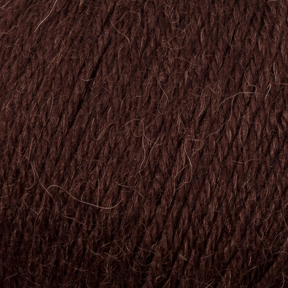 Gazzal Baby Alpaca Yarn, Dark Brown - 46004