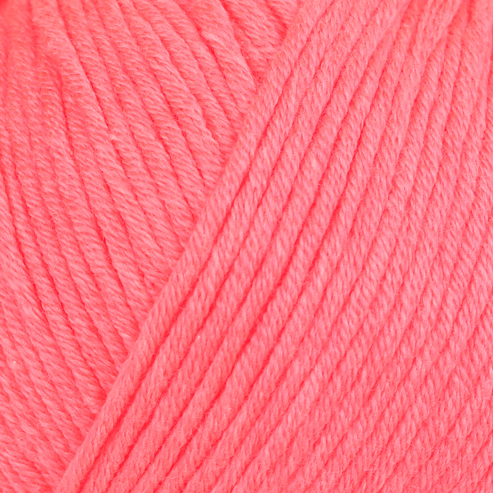Gazzal Baby Cotton XL Knitting Yarn, Pinkish Orange - 3460XL