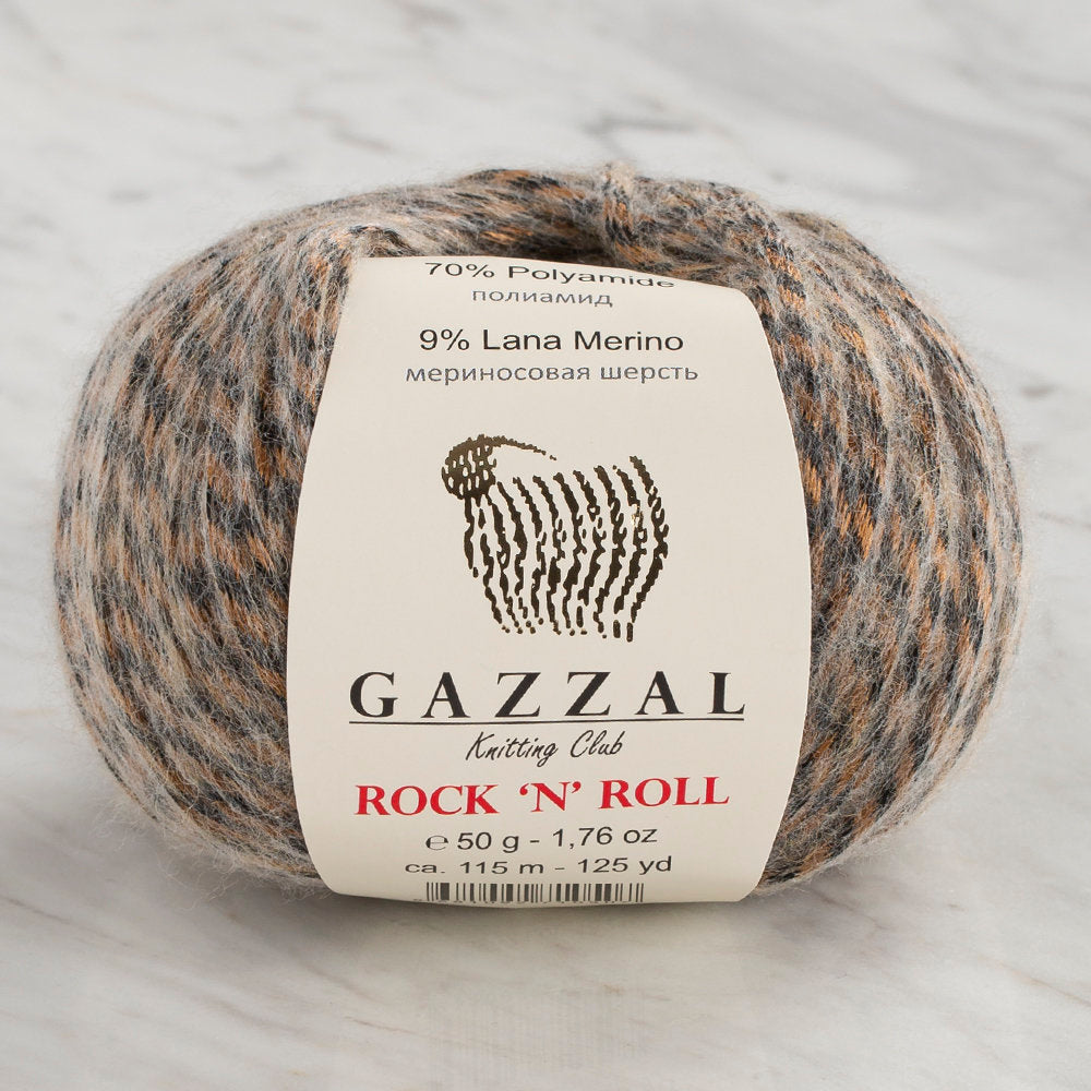 Gazzal Rock'N'Roll Yarn, Variegated - 13952