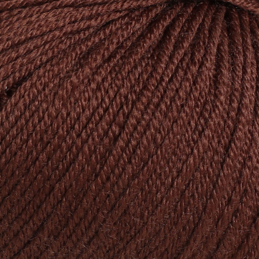 Gazzal Wool 175 50 Gr Yarn, Brown - 309