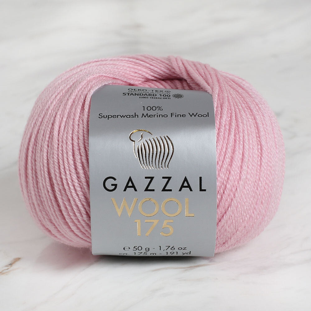 Gazzal Wool 175 50 Gr Yarn, Lilac - 329