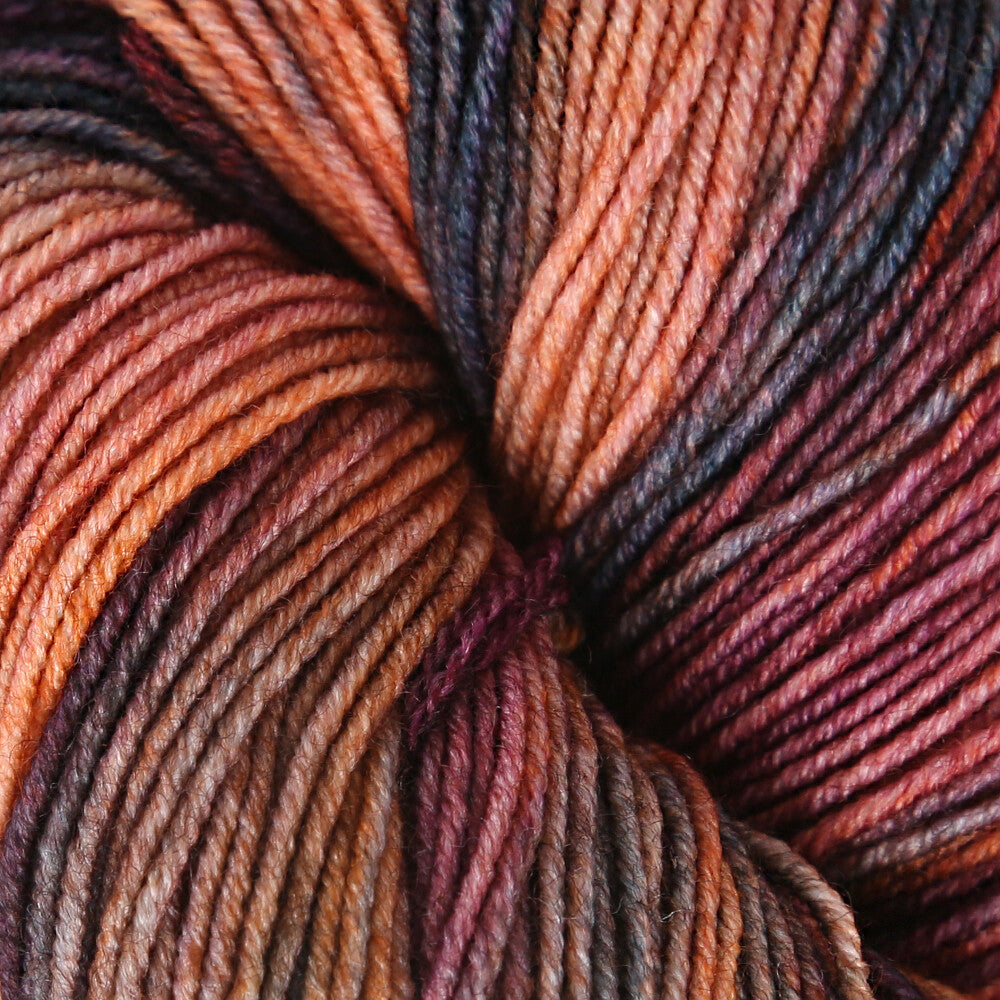 Gazzal Happy Feet Knitting Yarn, Variegated - 3261