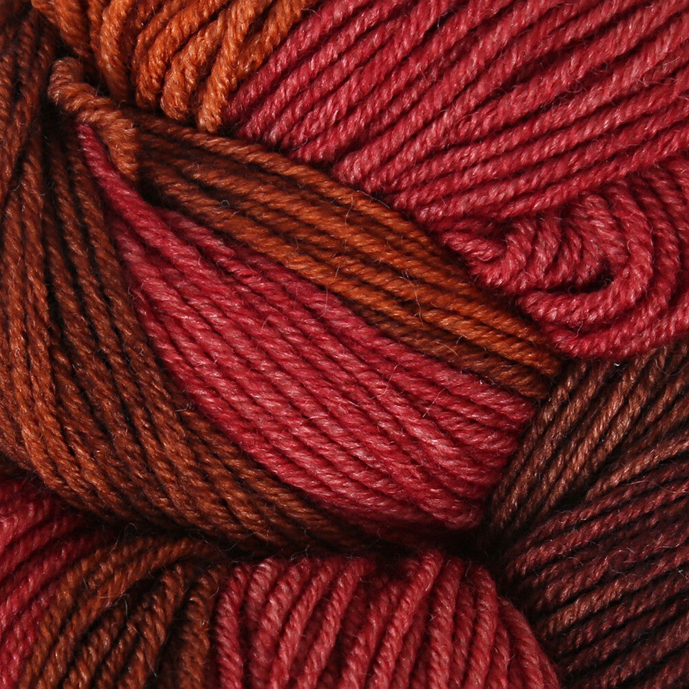 Gazzal Happy Feet Knitting Yarn, Variegated - 3268