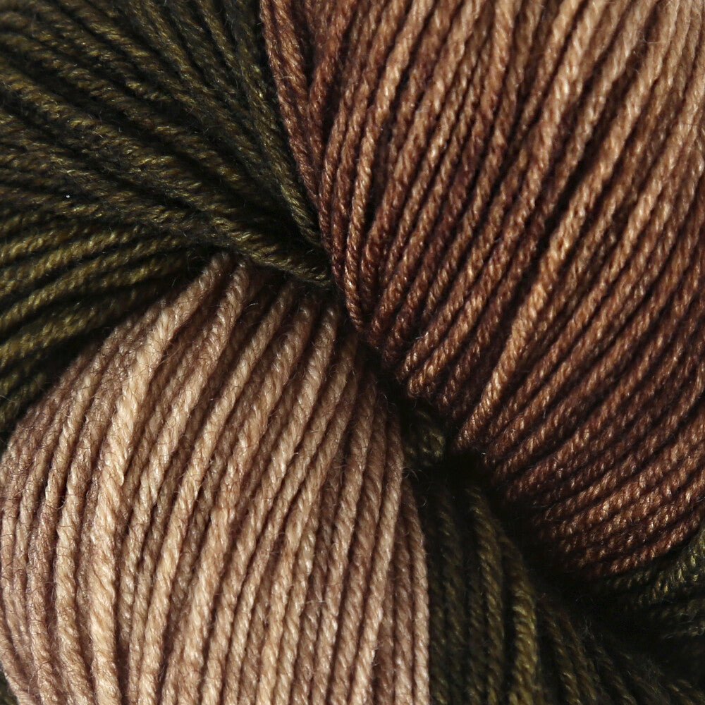 Gazzal Happy Feet Knitting Yarn, Variegated - 3269