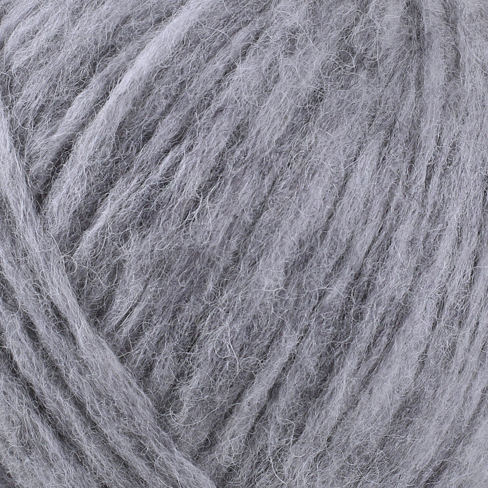 Gazzal Alpaca Air Knitting Yarn , Grey - C:79
