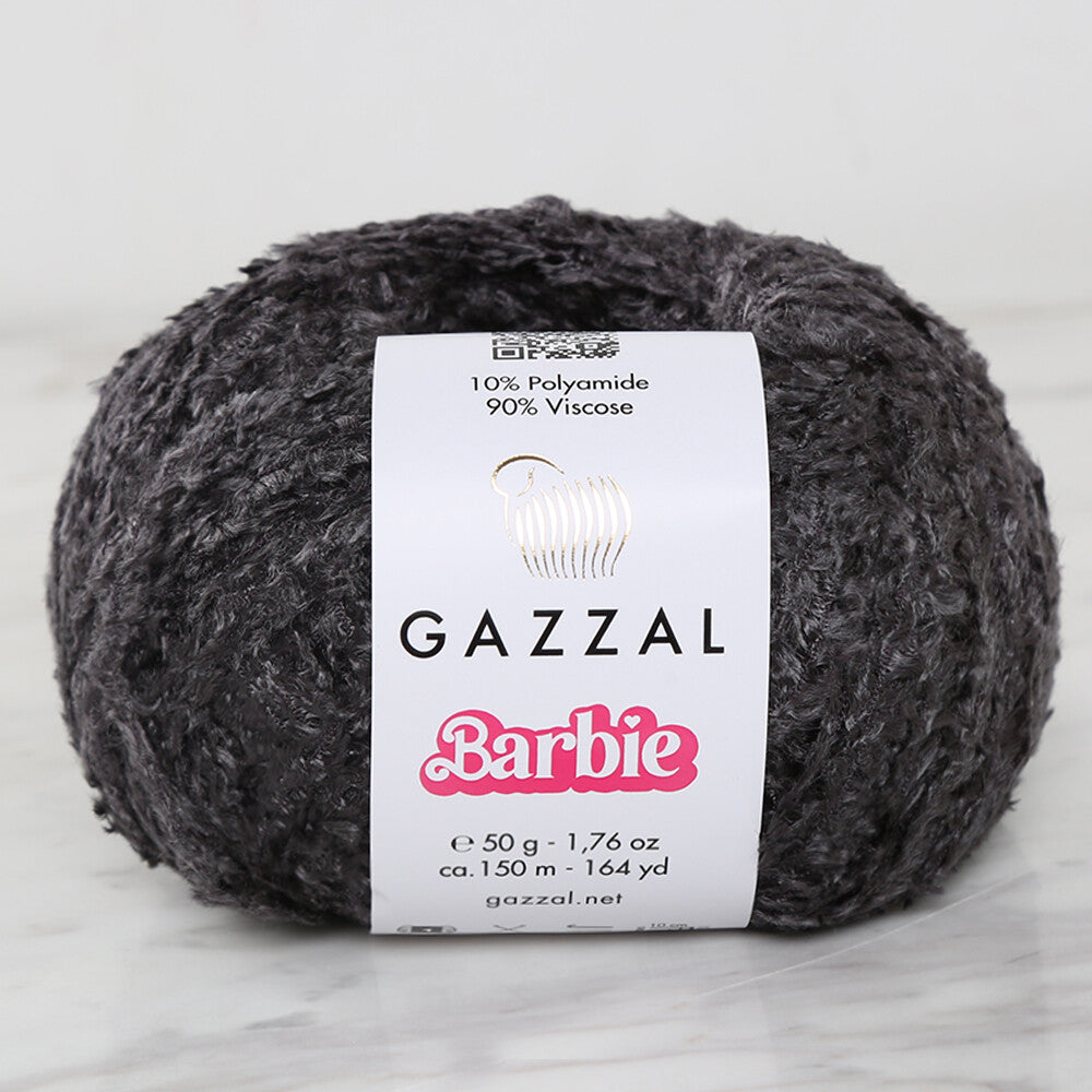 Gazzal Barbie Dark Grey Yarn - 10703