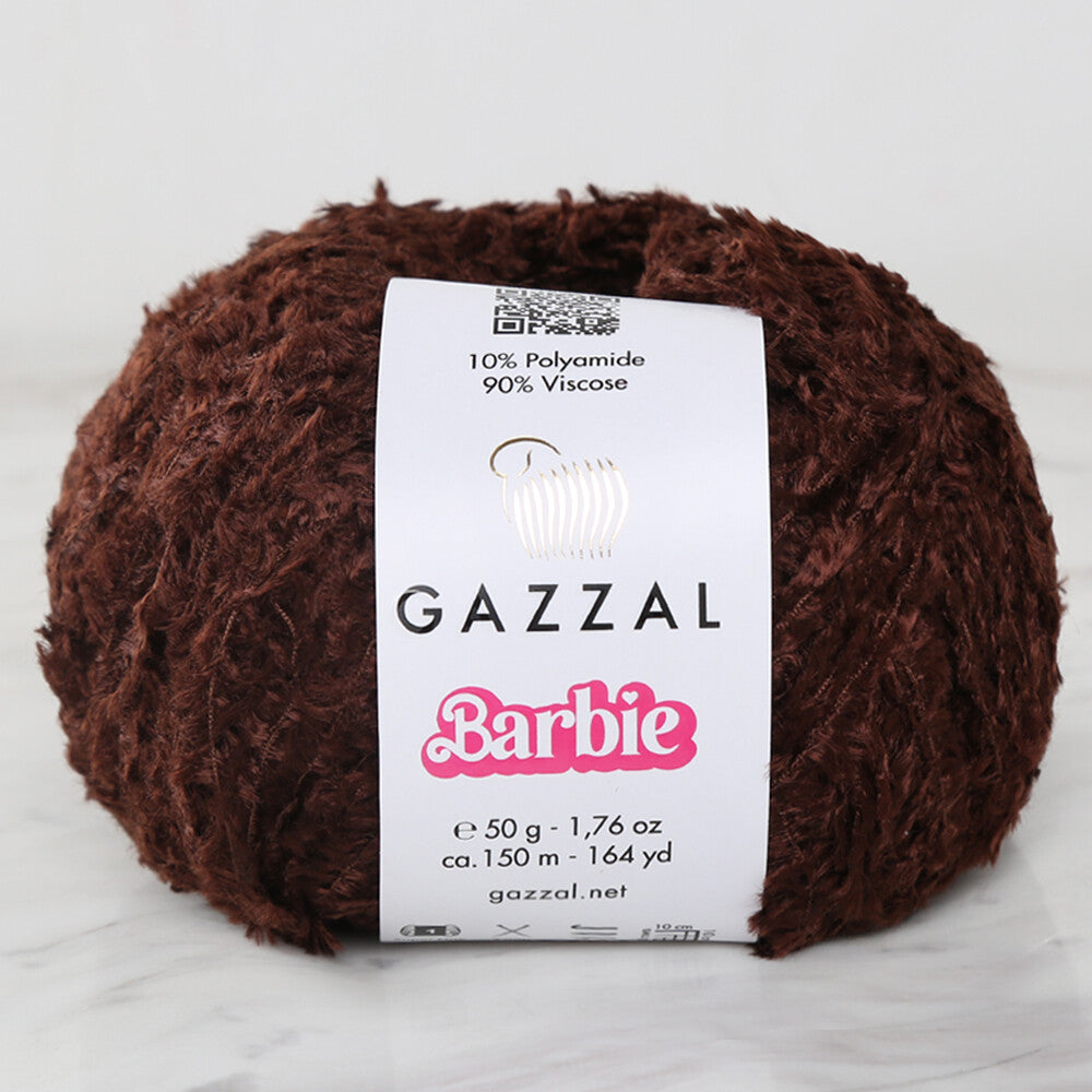 Gazzal Barbie Brown Yarn - 10709