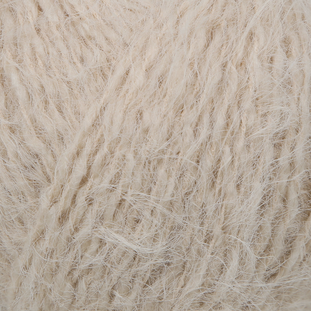 Gazzal Teddy Hand Knitting Yarn,Beige - 6534