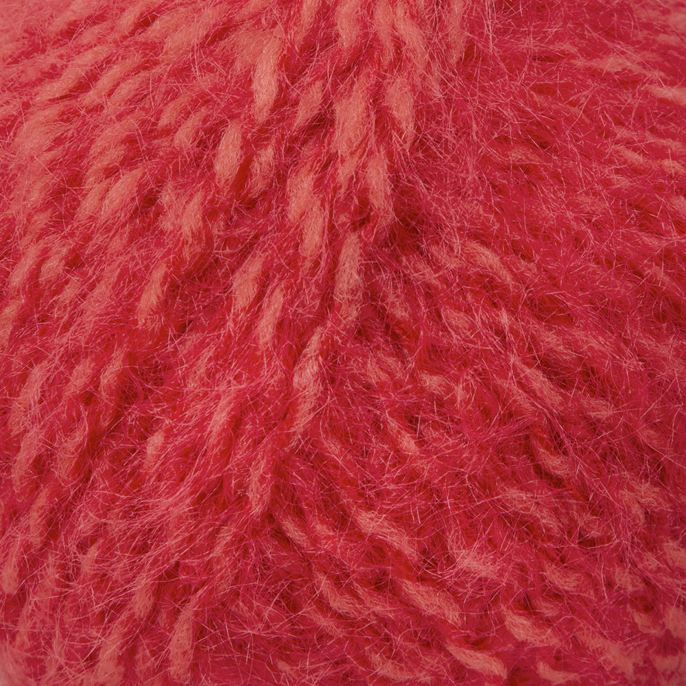 Gazzal Teddy Hand Knitting Yarn, Red - 6542