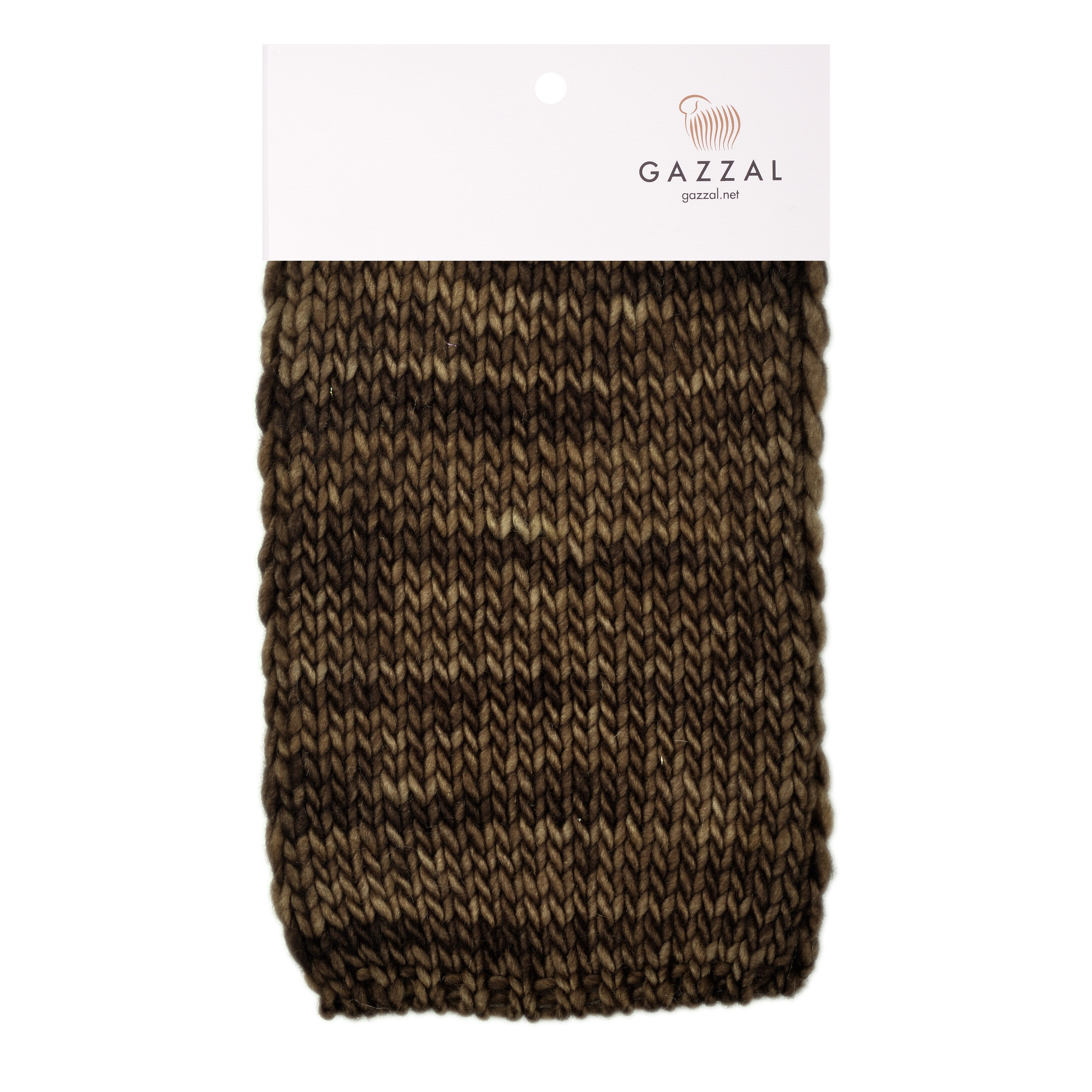 Gazzal Aura Hand Knitting Yarn - Brown – 166