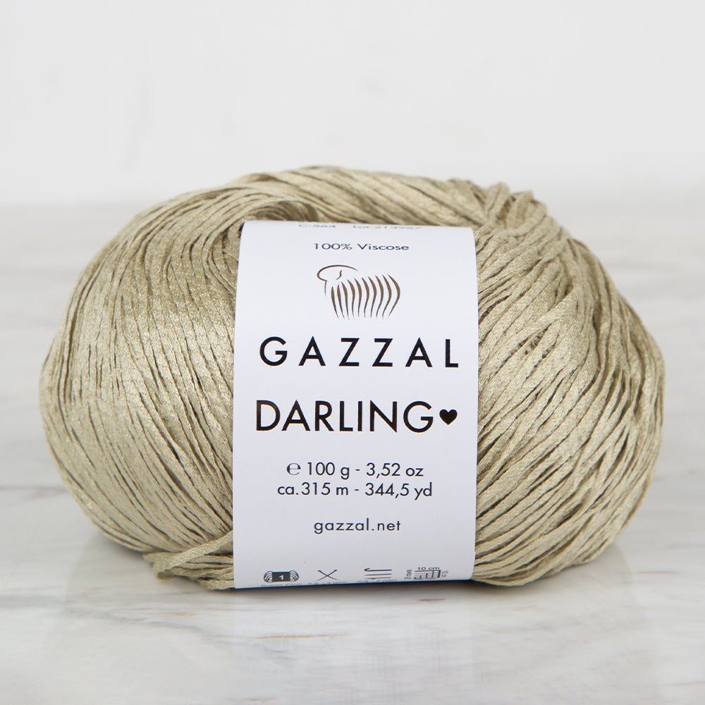 Gazzal Darling Hand Knitting Yarn ,Green 564