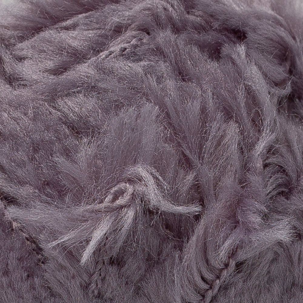YarnArt Mink 50gr Fluffy Yarn, Grey - 335