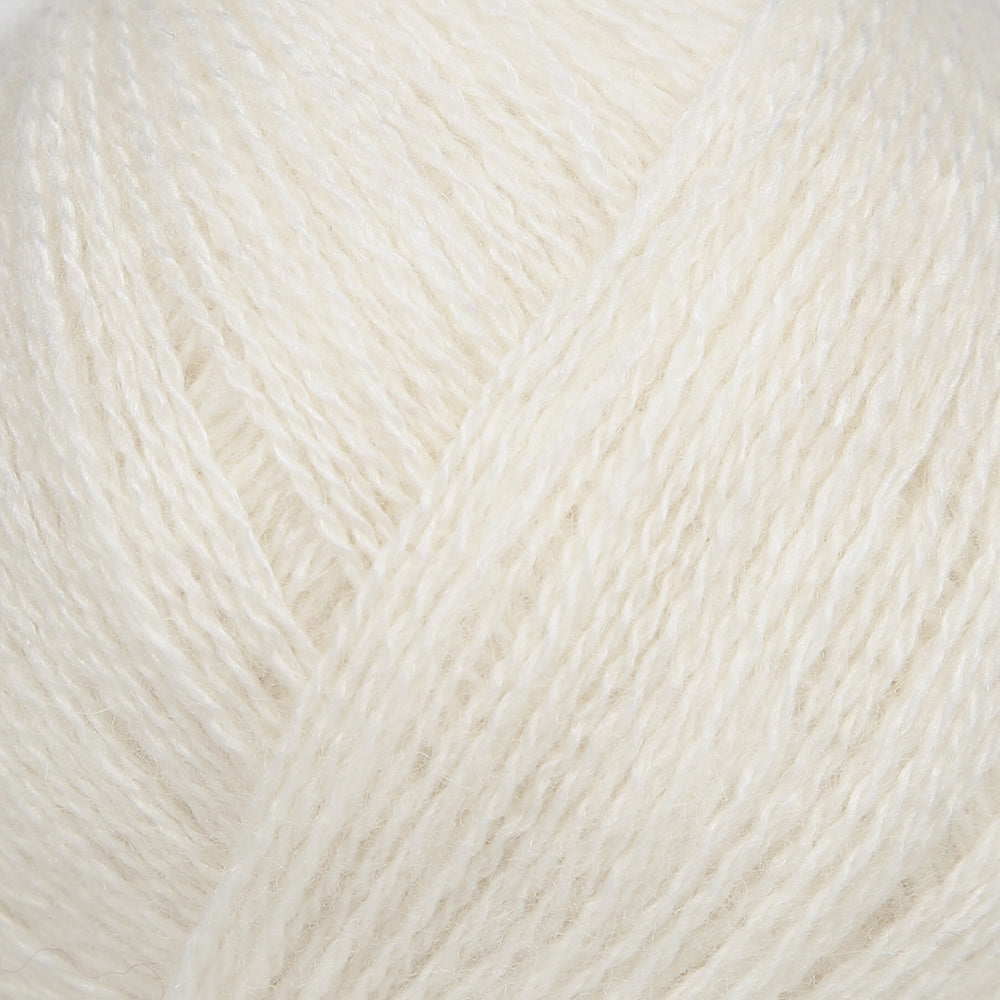 Yarnart SILK WOOL Hand Knitting Yarn, Cream - 330