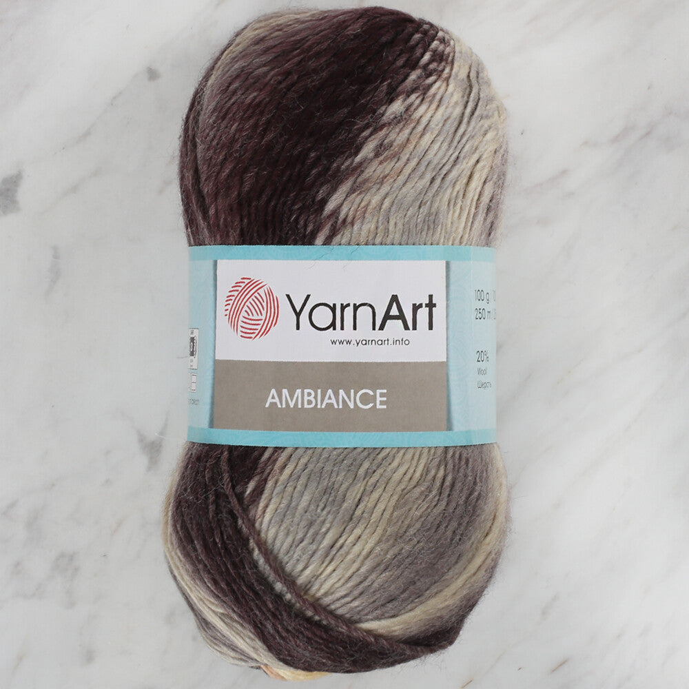 YarnArt Ambiance Knitting Yarn, Variegated - 151