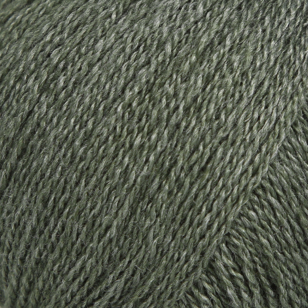 Yarnart SILK WOOL Hand Knitting Yarn, Green - 346