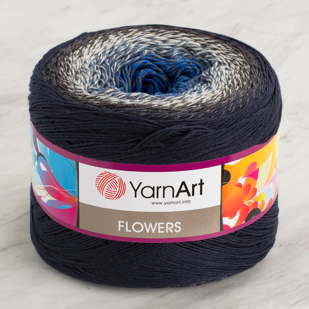 YarnArt Flowers Cotton Gradient Yarn - 275