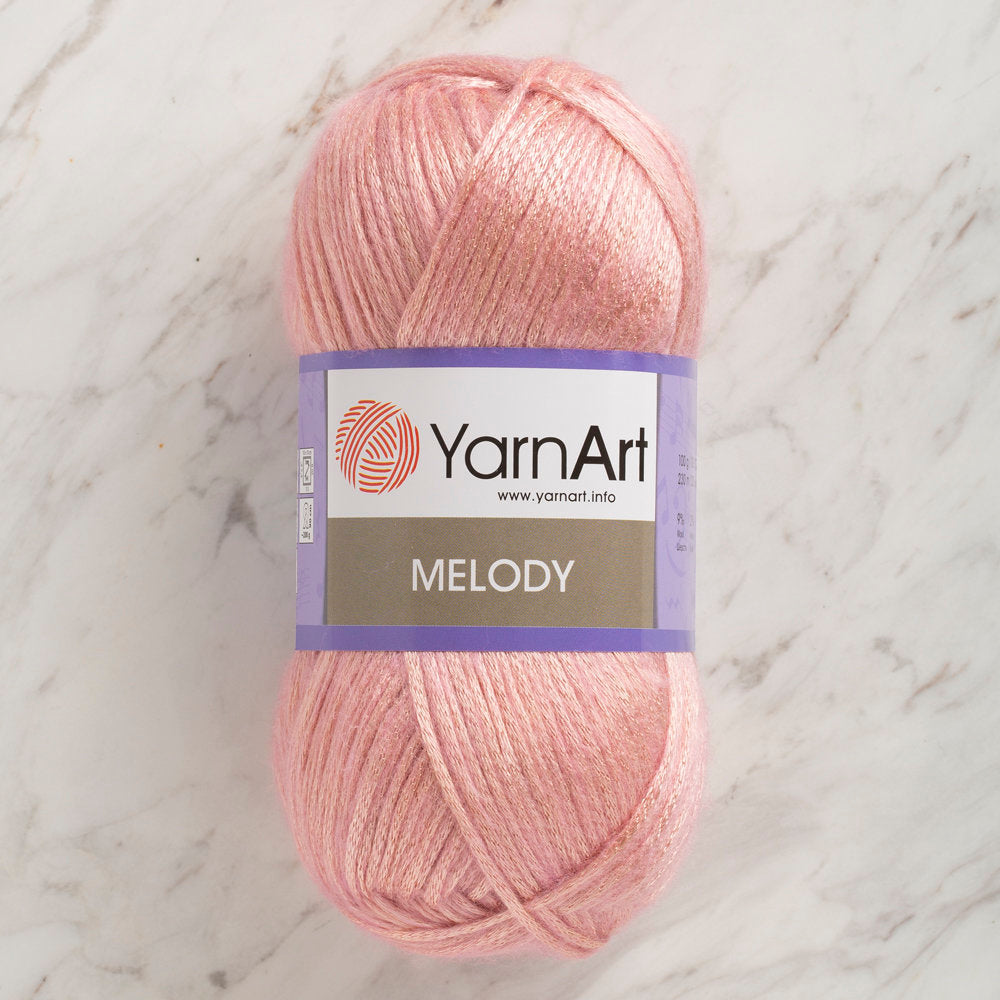 YarnArt Melody Yarn, Pink - 897
