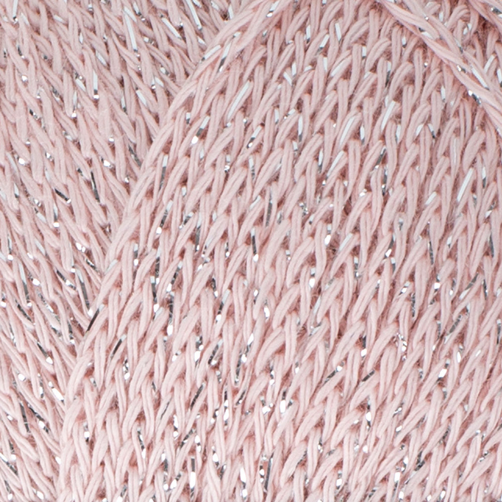 YarnArt Elegance Sparkly 50 Gr Yarn, Light Pink - 108
