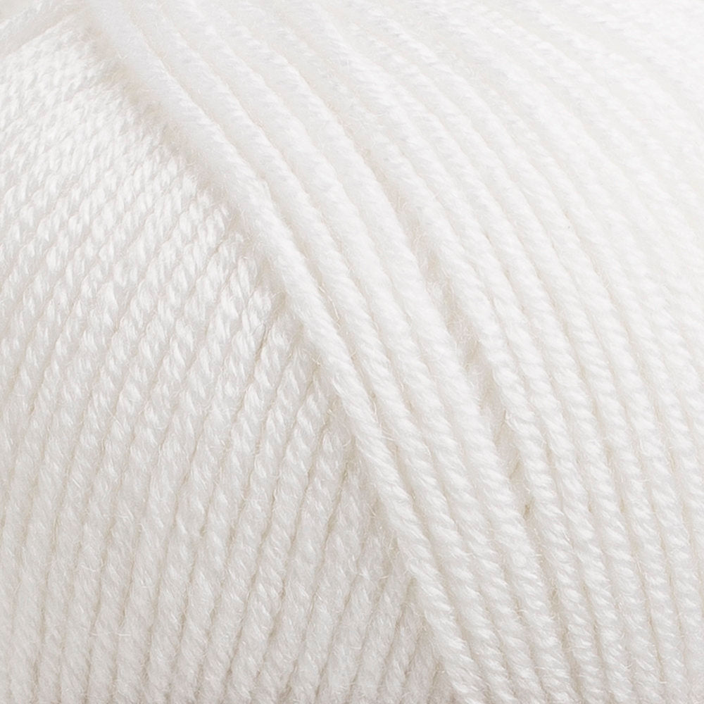 YarnArt Adore Anti-Pilling Yarn, White - 330