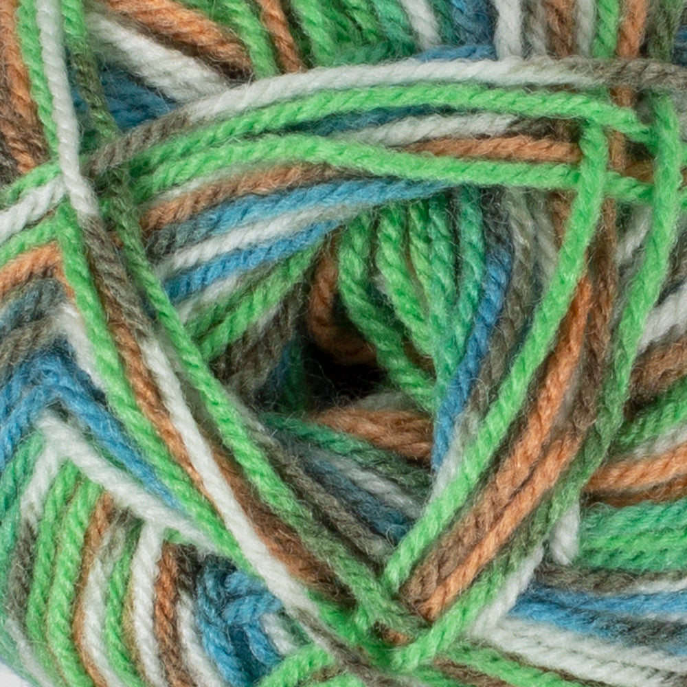YarnArt Crazy Color Knitting Yarn, Variegated - 177