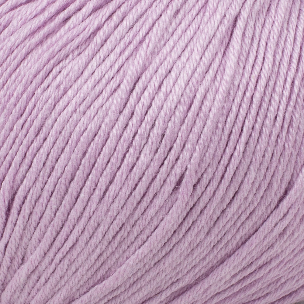 YarnArt Baby Cotton Knitting Yarn, Light Lilac- 416