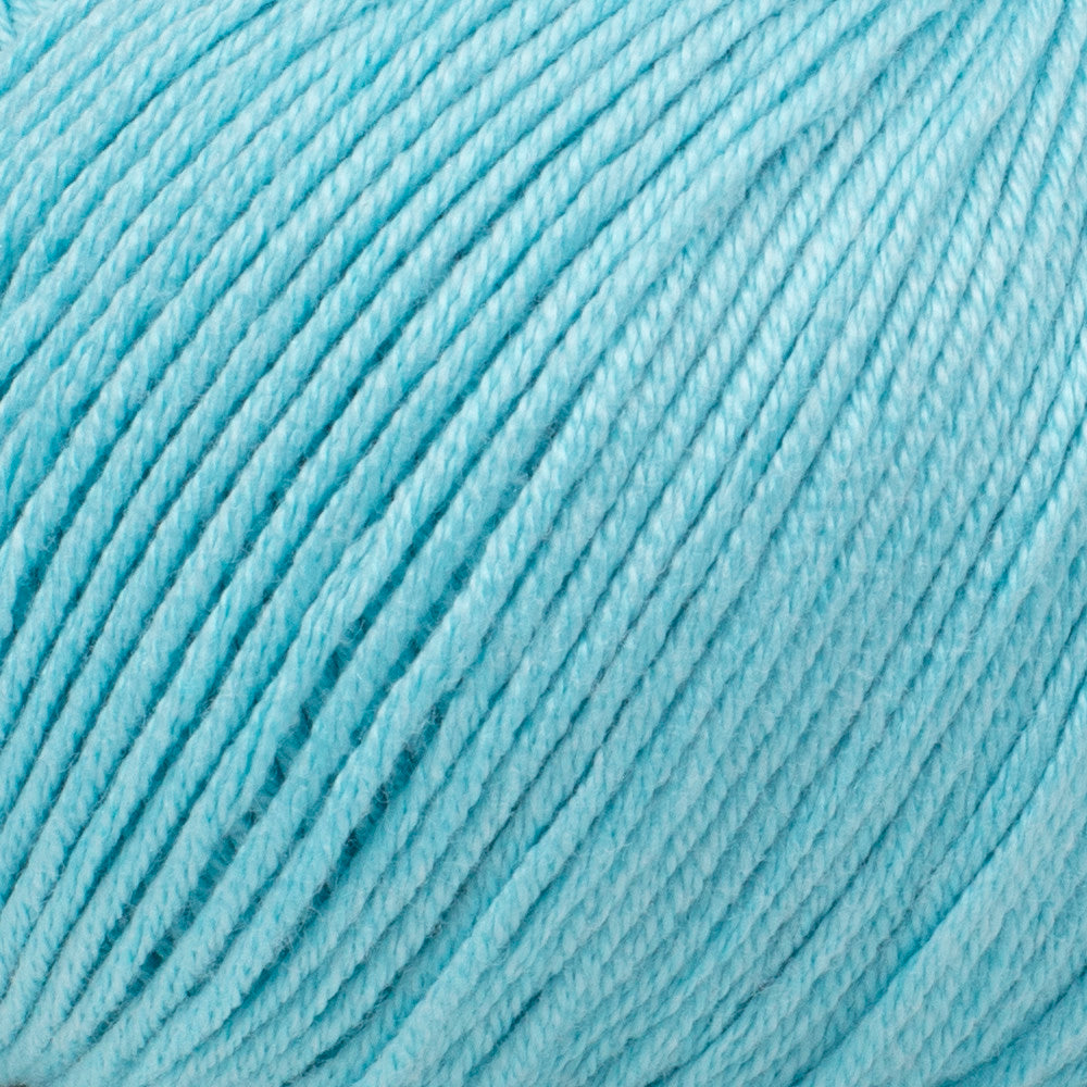 YarnArt Baby Cotton Knitting Yarn, Cyan - 446