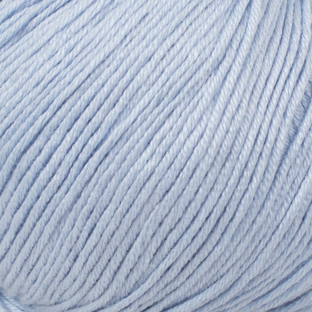 YarnArt Baby Cotton Knitting Yarn, Light Blue - 450