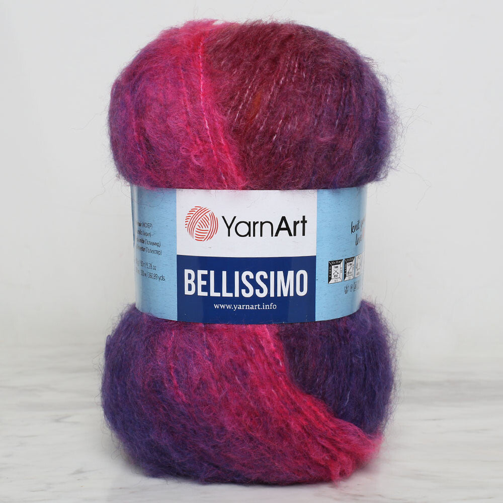 Yarnart Bellissimo Yarn, Variegated - 1415 