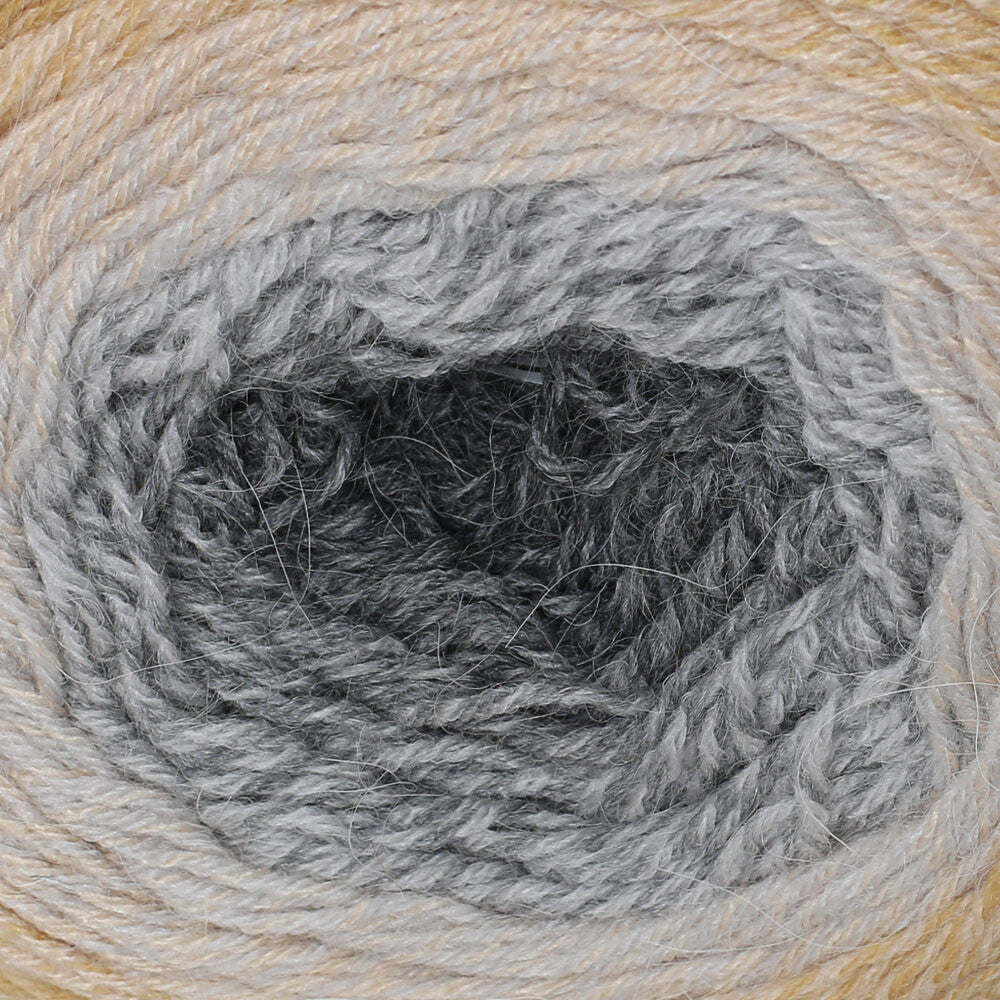 Yarnart Flowers Alpaca 250 Gr Knitting Yarn, Variegated - 411