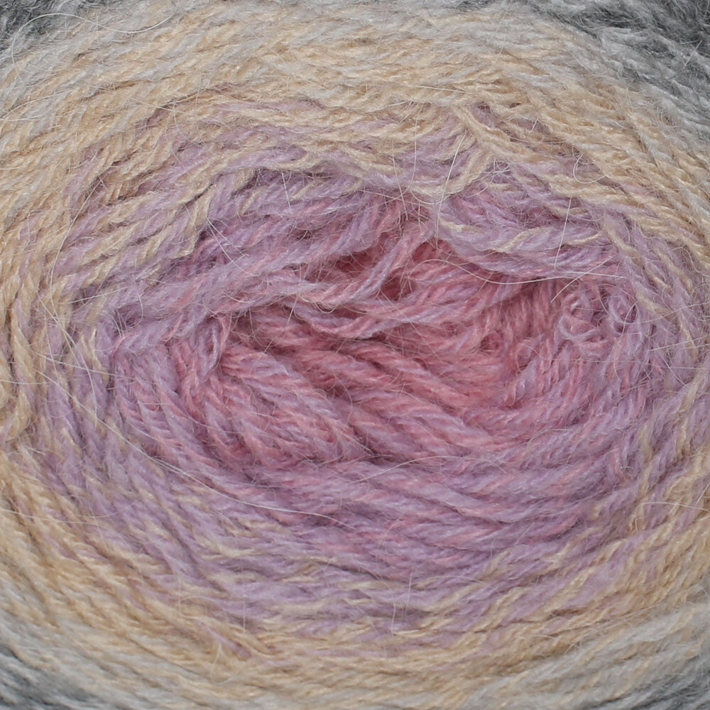 Yarnart Flowers Alpaca 250 Gr Knitting Yarn, Variegated - 413