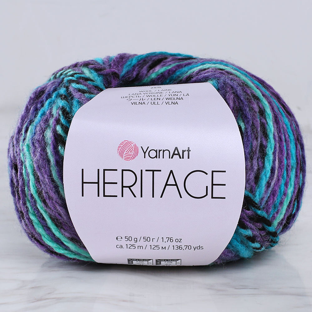 Yarnart Heritage Knitting Yarn - Variegated- 339