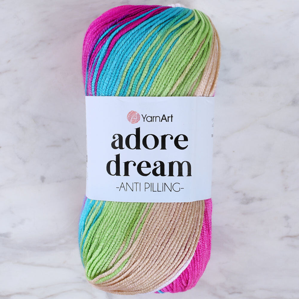 YarnArt Adore Dream Anti-Pilling Yarn, Variegated - 1063