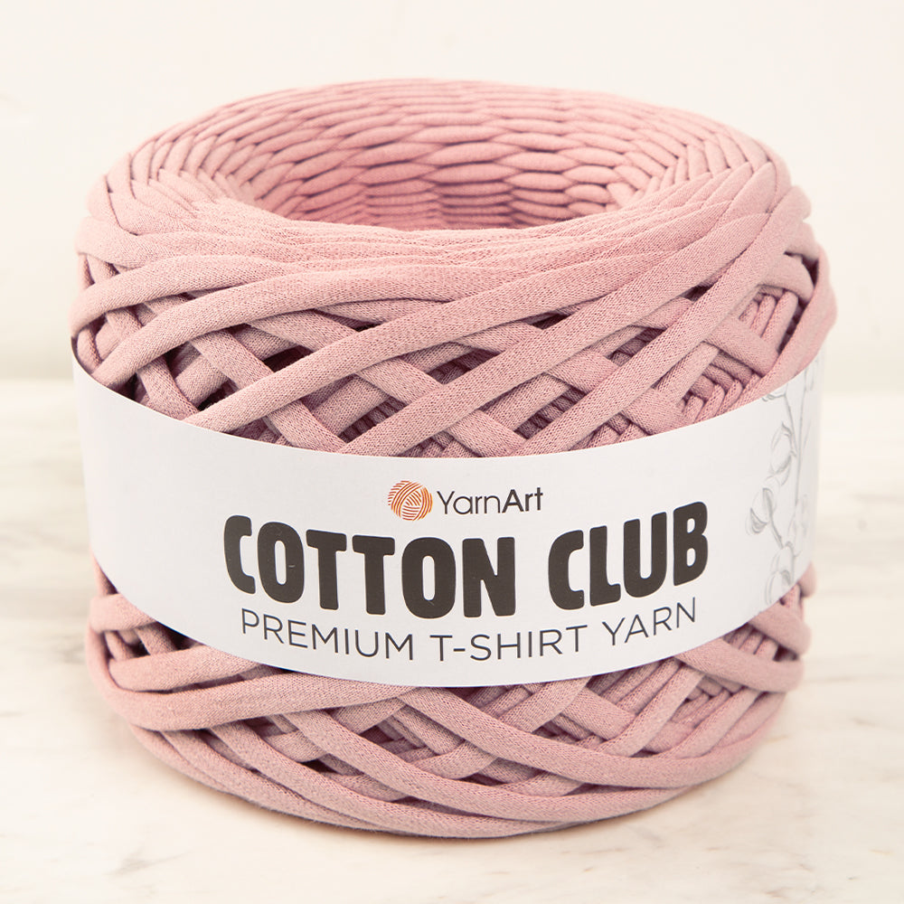 Yarnart COTTON CLUB T-Shirt Yarn Pink-7341