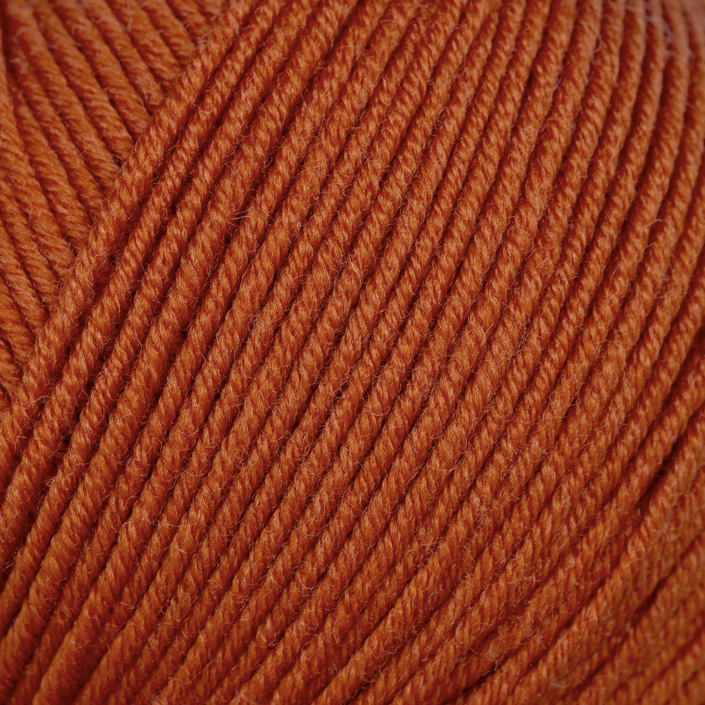 YarnArt IMPERIAL MERINO Knitting Yarn, Brick color - 3313