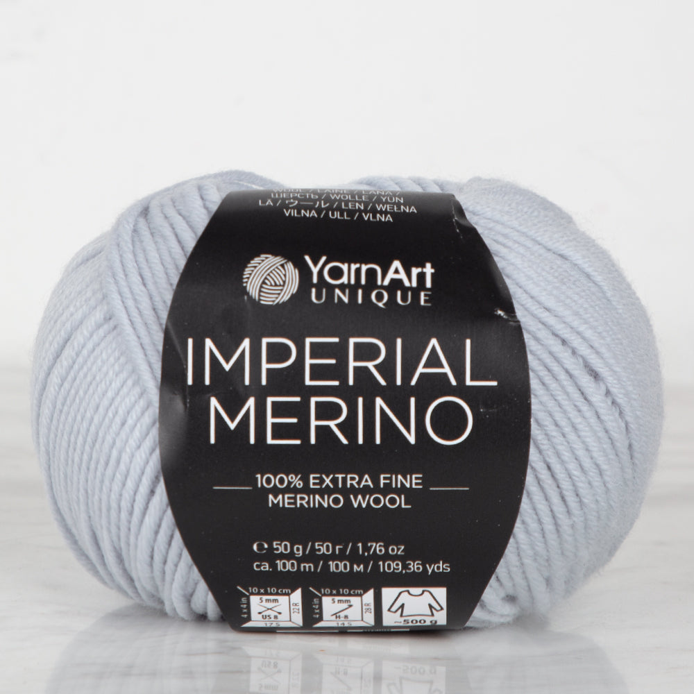 YarnArt IMPERIAL MERINO Knitting Yarn, Blue - 3339