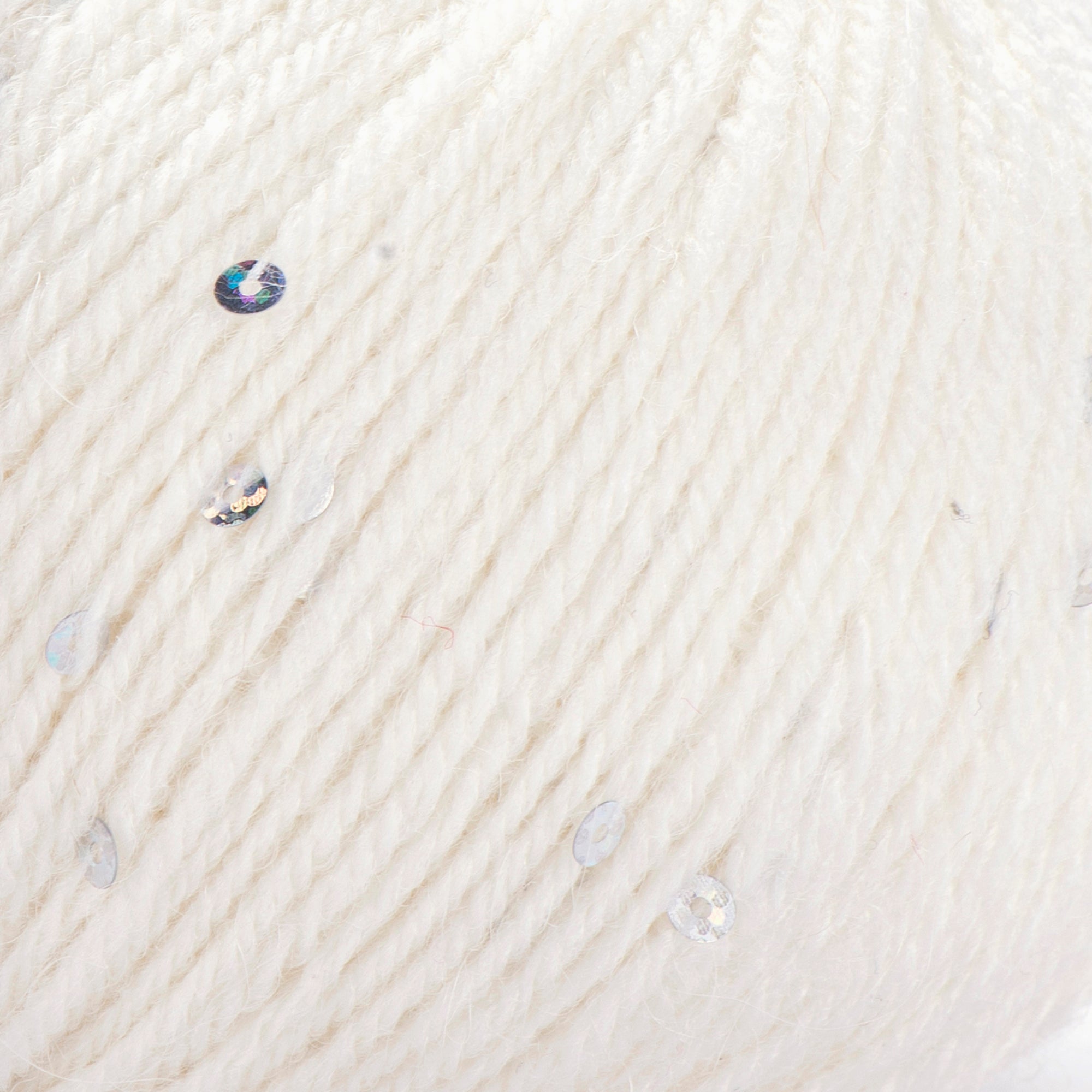 YarnArt Alpaca Gold Paillettes Hand Knitting Yarn , Cream - 9301