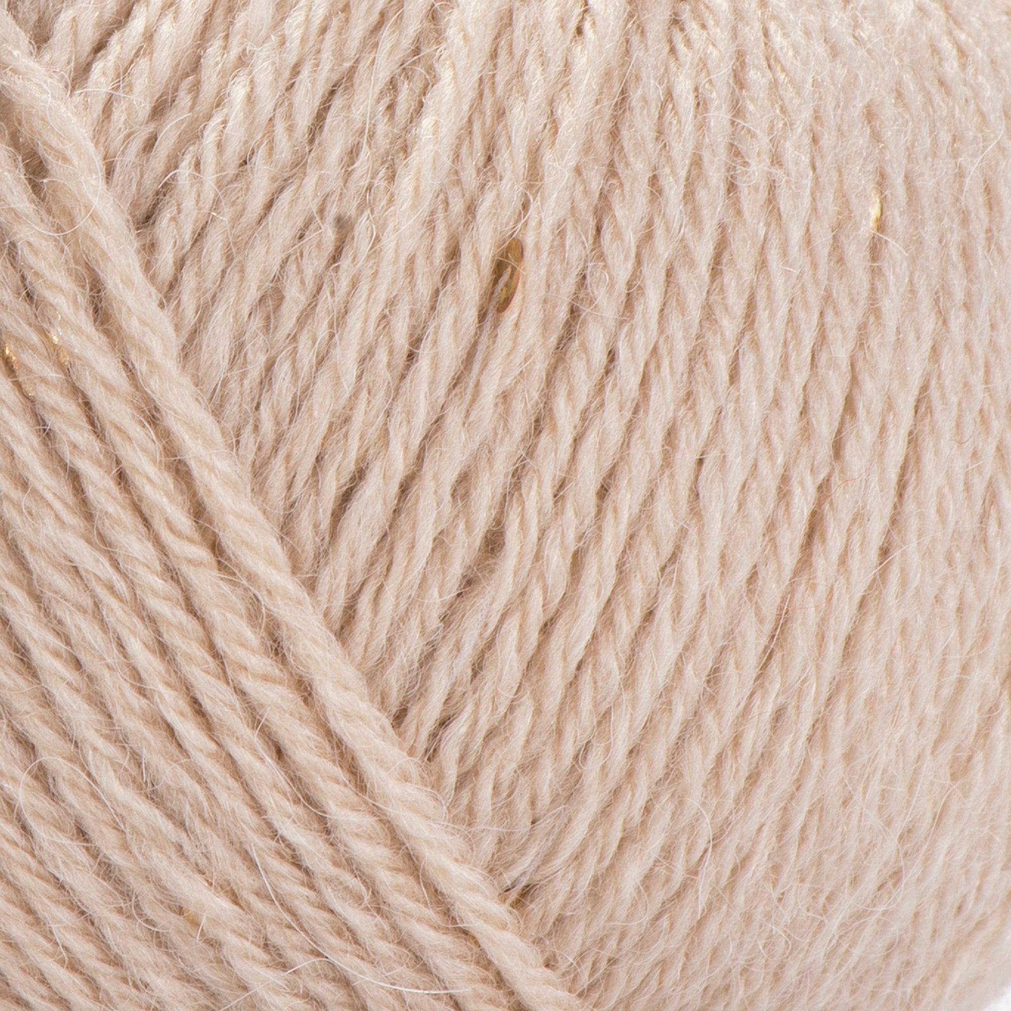 YarnArt Alpaca Gold Paillettes Hand Knitting Yarn , Beige - 9302