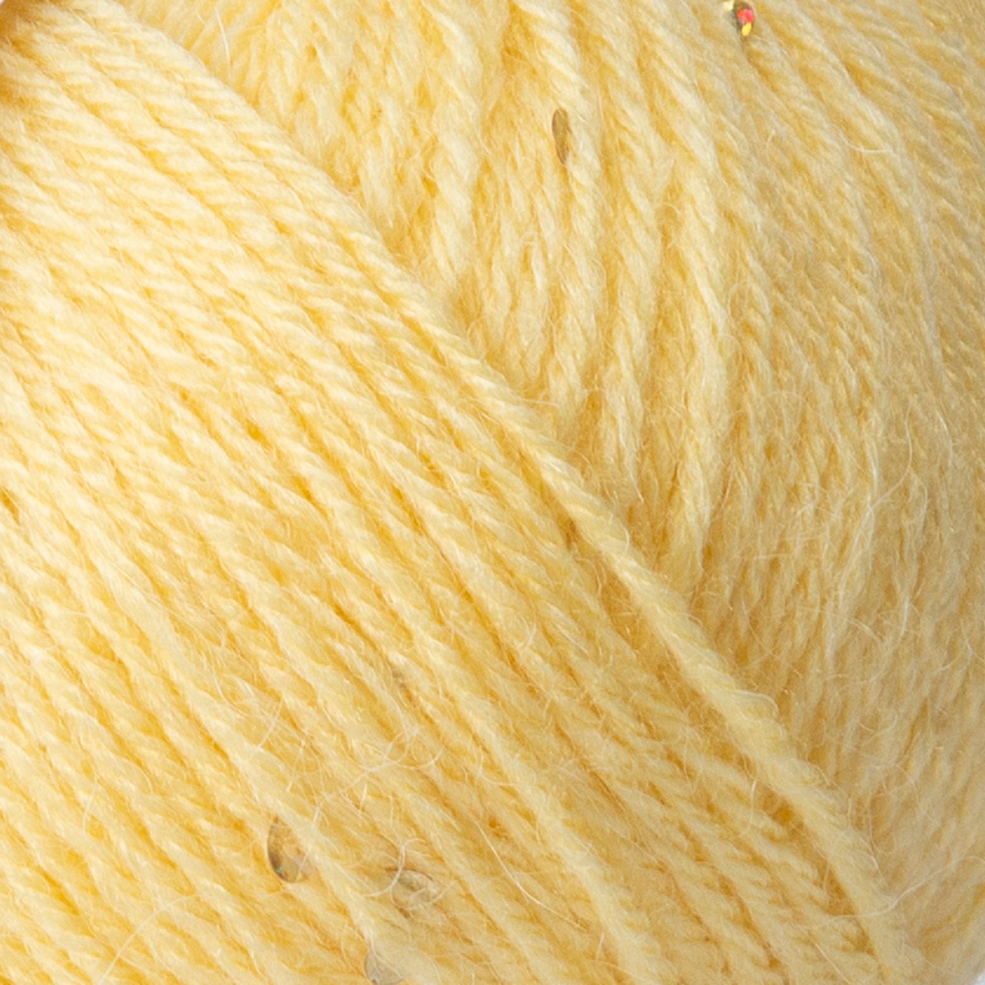 YarnArt Alpaca Gold Paillettes Hand Knitting Yarn , Yellow - 9318