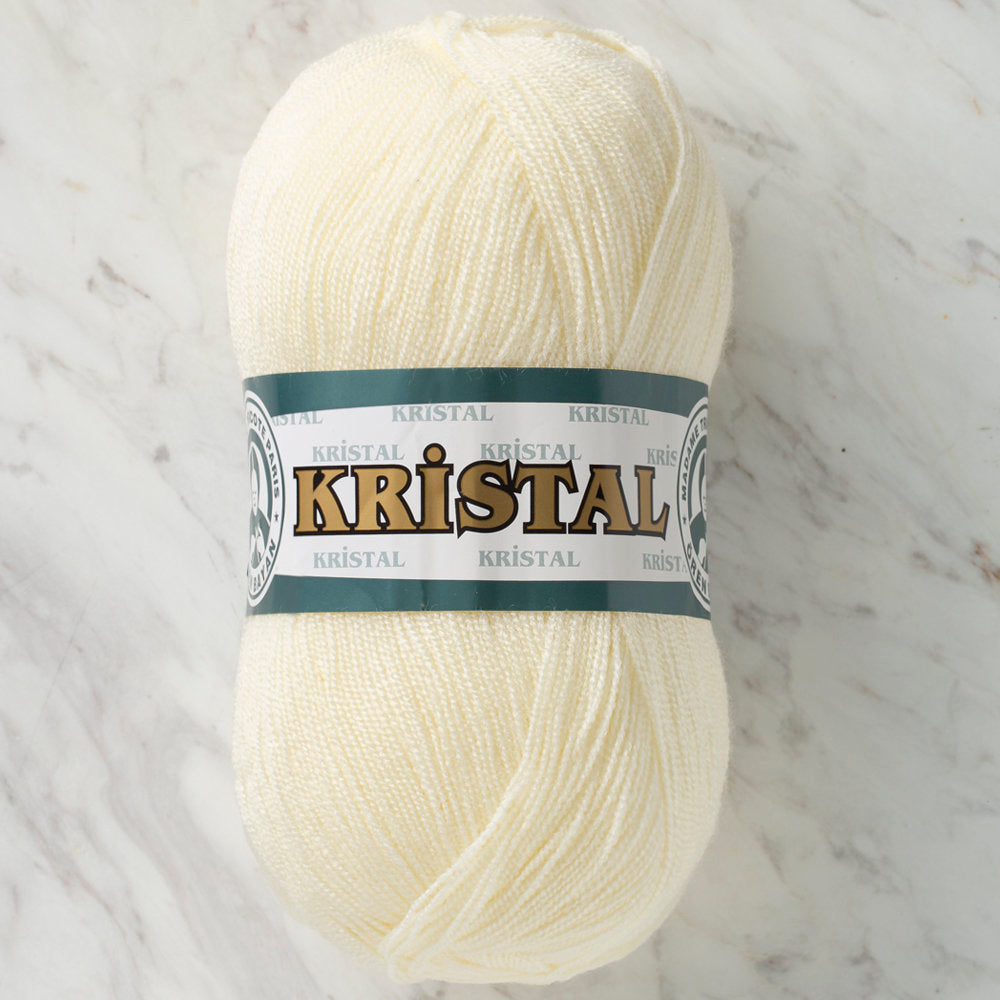 Madame Tricote Paris Kristal Yarn, Cream - 226