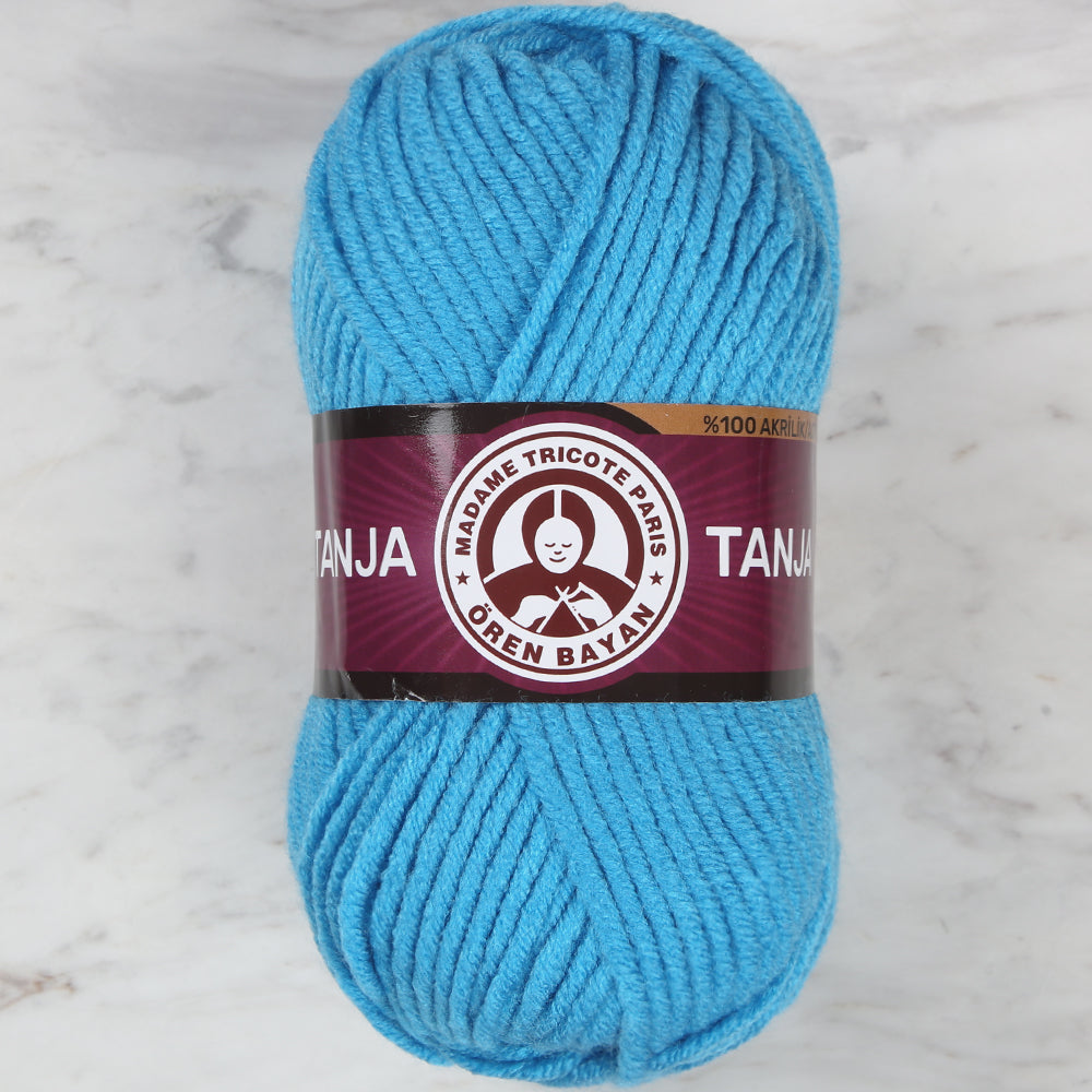 Madame Tricote Paris Tango/Tanja Knitting Yarn, Blue - 025