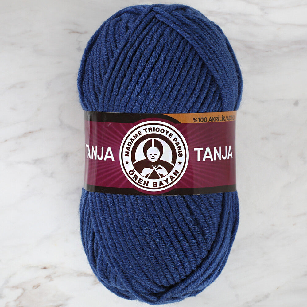 Madame Tricote Paris Tango/Tanja Yarn, Dark Blue - 150