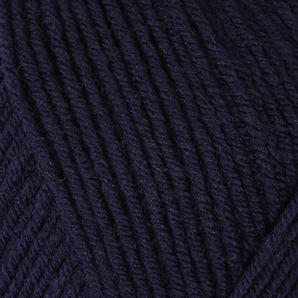 Madame Tricote Paris Deluxia Knitting Yarn, Navy Blue - 019