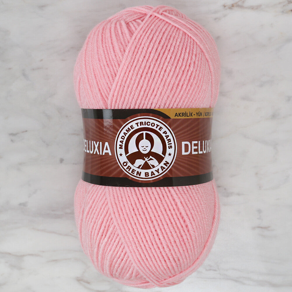 Madame Tricote Paris Deluxia Knitting Yarn, Pink - 039