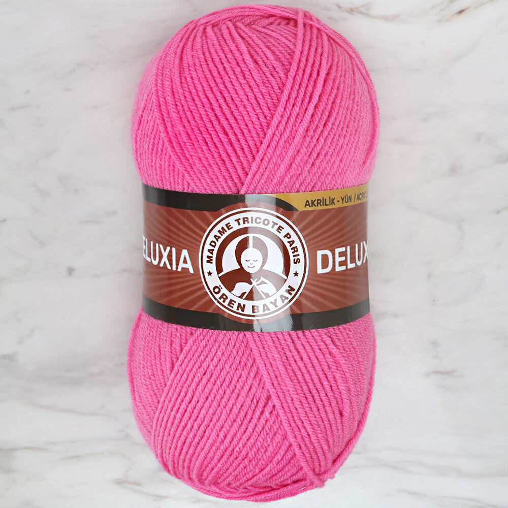Madame Tricote Paris Deluxia Knitting Yarn, Pink - 042