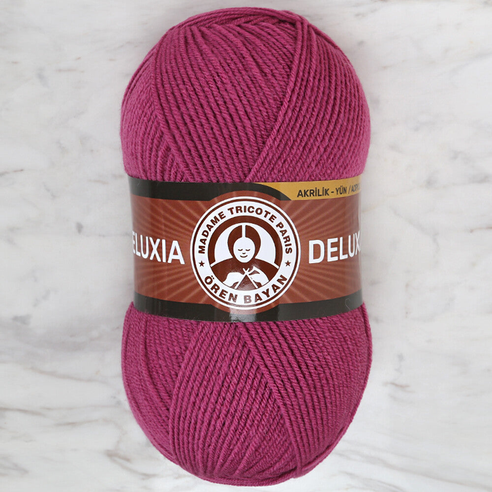 Madame Tricote Paris Deluxia Knitting Yarn, Purple - 051
