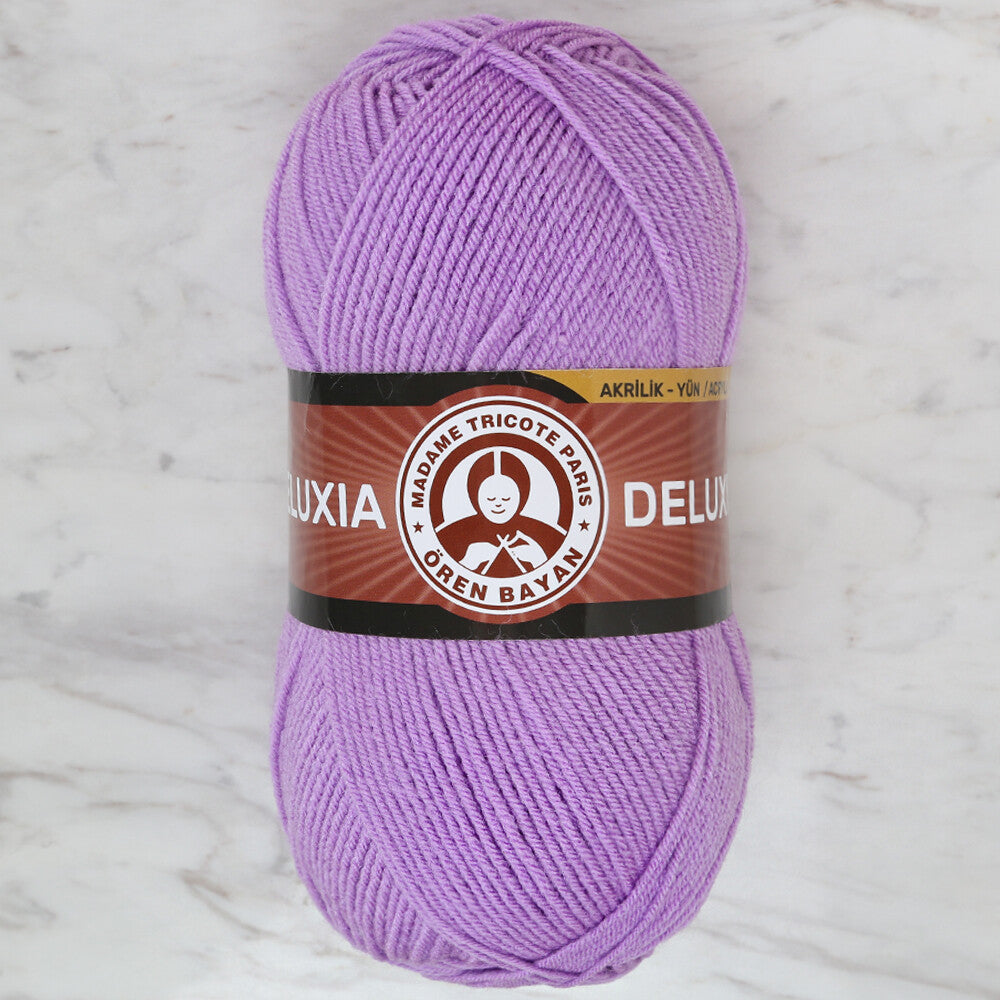 Madame Tricote Paris Deluxia Knitting Yarn, Lilac - 056