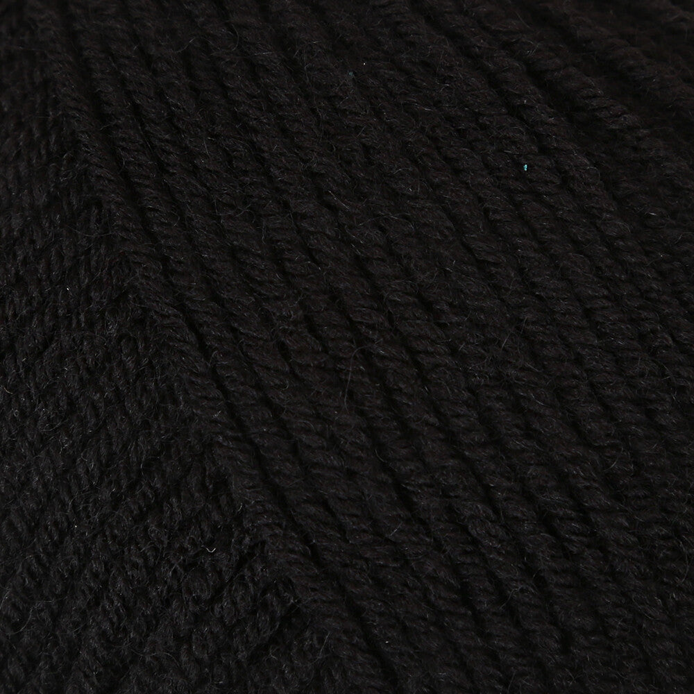 Madame Tricote Paris Deluxia Knitting Yarn, Black - 999